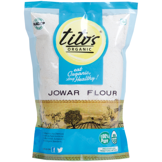 Picture of Tito's Organic Jowar Flour | 500 gm |  Pack Of 4 