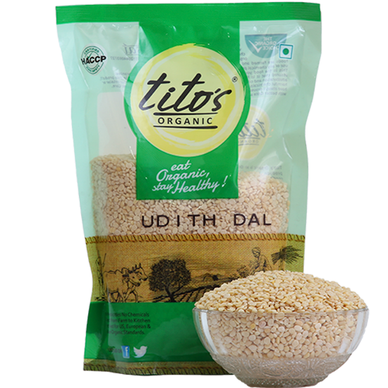 Picture of Tito's Organic Udith Dal  500 gm  | Pack Of 2 