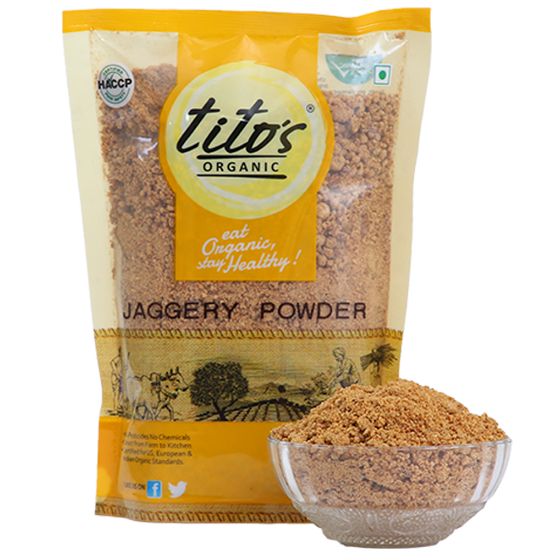 Picture of Tito's Organic Jaggery Powder | 500 gm | Pack Of 2