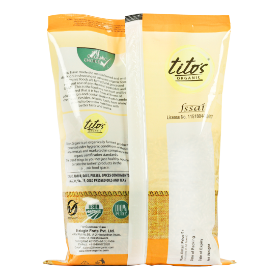 Picture of Tito's  Organic Red Rice  | 1 Kg | Pack Of 2