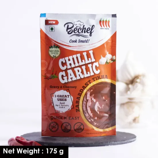 Picture of Bechefs Chilli Garlic Gravy | 175 gm | Pack Of  2 