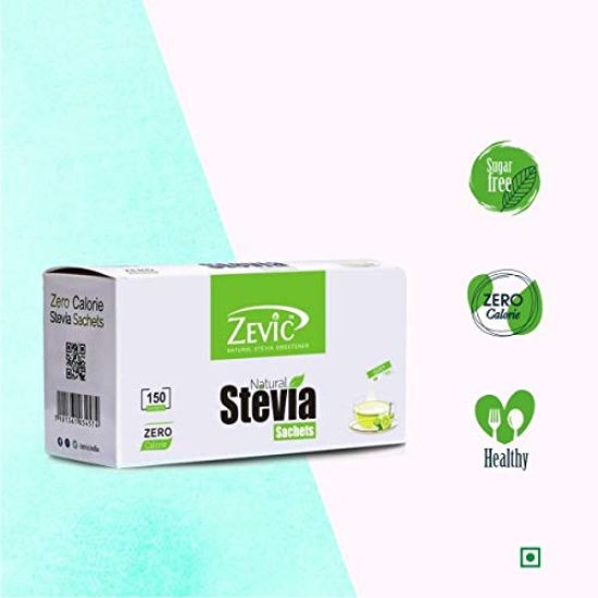 Picture of Zevic  Stevia Sachets | Pack Of 150 pc 