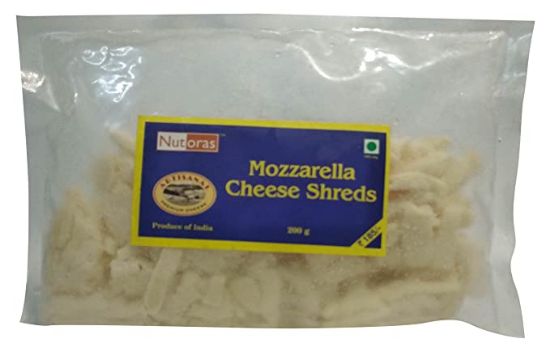 Picture of Nutoras Mozzarella Cheese Shreds | 200 gm