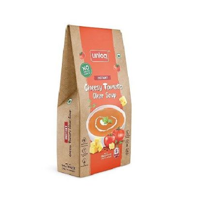 Picture of Unloq Jain Cheesy Tomato Soup ( NOG )  | 100 gm | Pack Of 3 