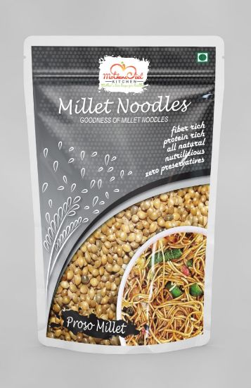 Picture of Mothers Diet Kitchen Proso Millet Noodles | 175 gm | Pack Of 3