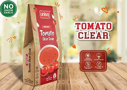 Picture of Unloq Jain Tomato Soup ( NOG ) | 100 gm | Pack Of 3 