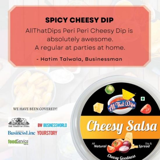 Picture of All That Dips Cheesy - Salsa | 150 gm