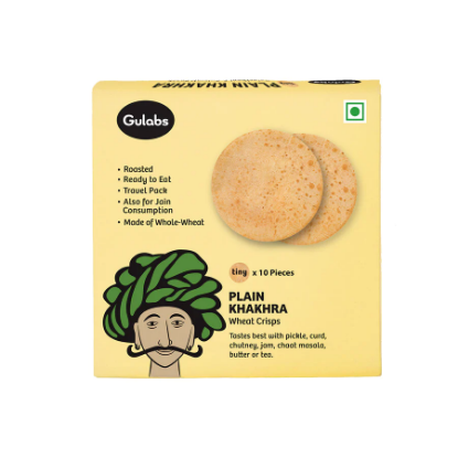 Picture of Gulabs  Plain Khakhra Big | Pack Of 2