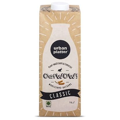 Picture of Urban Platter OatWOW Classic Oat Beverage | 1 Litre | Plant-based | Vegan Milk Alternative 