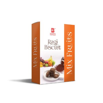 Picture of Bhumata Foods Ragi Biscuits - Mix Fruits | 200 gms  | Pack Of  3