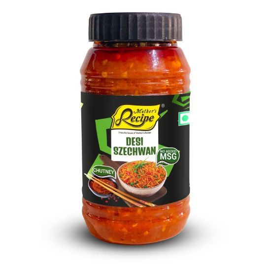 Picture of Mother's Recipe Desi Scezhwan Chutney | Pack Of 4 
