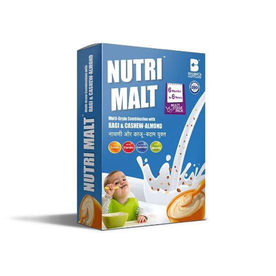 Picture of Bhumata Foods Nutri Malt - 250 gms ( Pack Of 3 )
