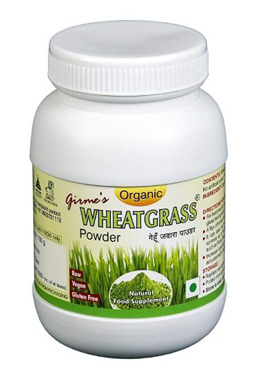 Picture of Girme's  Organic Wheat grass Powder | 3gms x 30  