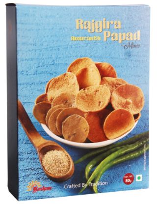 Picture of Roshnee Rajgira Papad | 80 gm | Pack Of 3