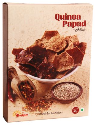 Picture of Roshnee Quinoa Papad  | 80 gm | Pack Of  3 