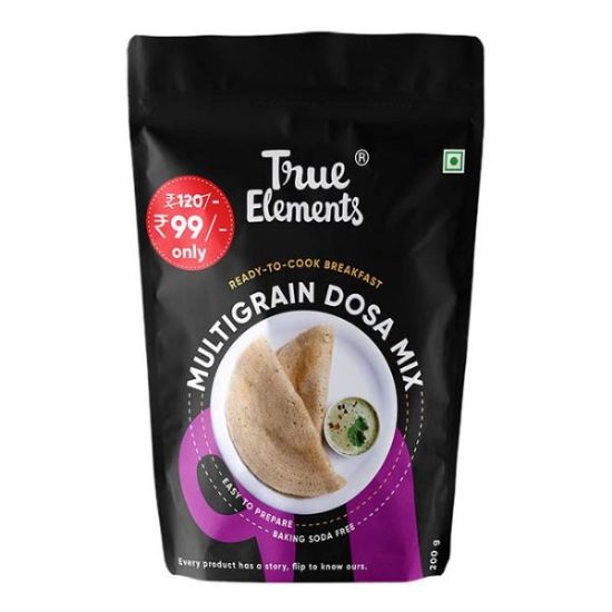 Picture of True Elements Multigrain Dosa Mix  | 200 gm | Pack OF 3  