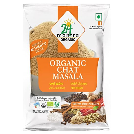 Picture of 24 Mantra Chaat Masala | 100 gm | Pack Of 3