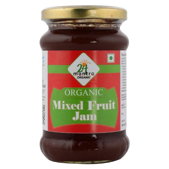 Picture of 24 Mantra Organic Mixed Fruit Jam | 350 gm | Pack Of 2 