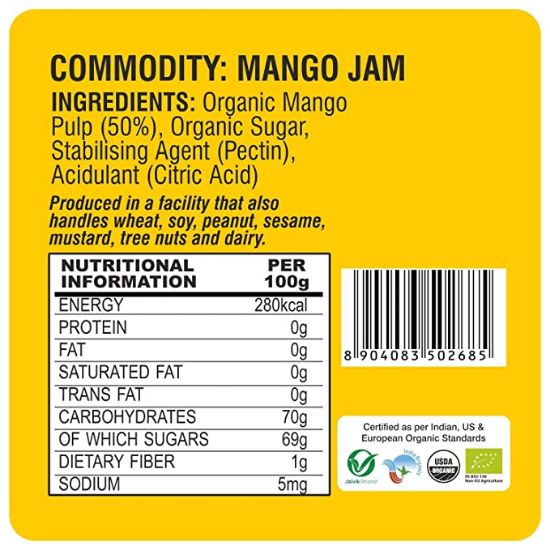 Picture of 24 Mantra Organic Mango Jam | 350 gm | Pack Of 2