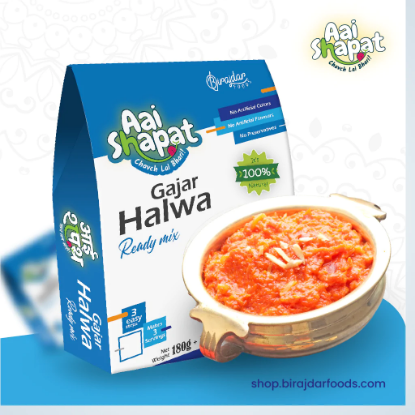 Picture of Aai Shapat - Gajar Halwa Mix  | Pack Of  2 