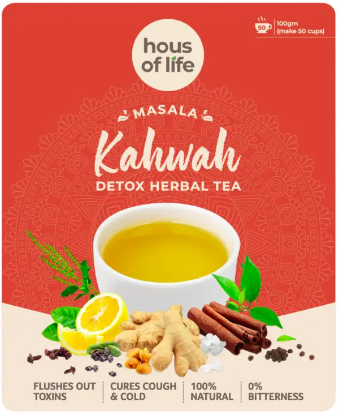 Picture of Masala Kahwah Detox Herbal Tea - 100 gms  