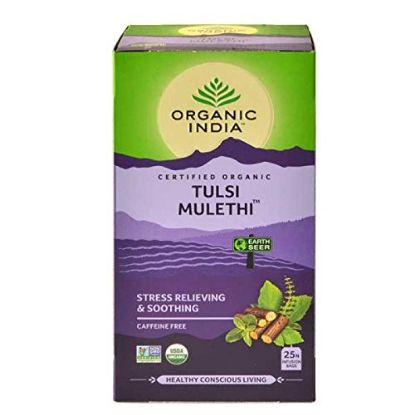 Picture of ORGANIC INDIA TULSI MULETHI 25 TB | Pack Of 2 