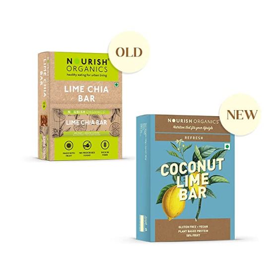 Picture of Nourish Organic Lime  Bar  | Pack Of 6 