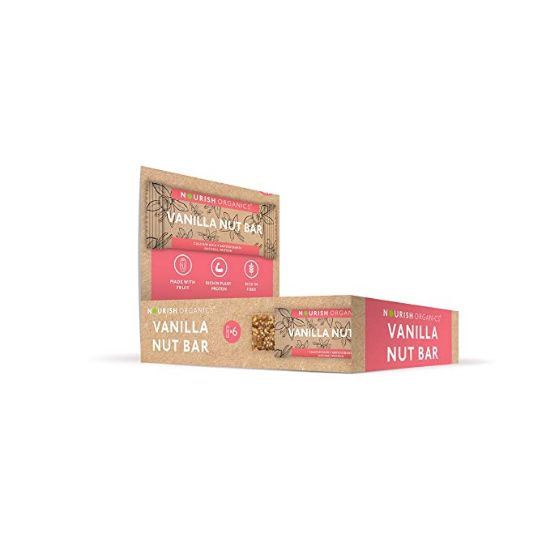Picture of Nourish Organic Vanilla Nut Bar | Pack Of  6 
