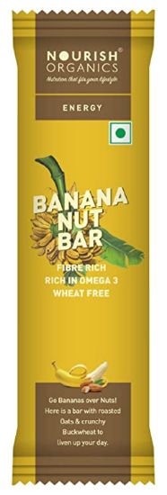 Picture of Nourish Organic Banana Nut Bar | Pack Of 6 
