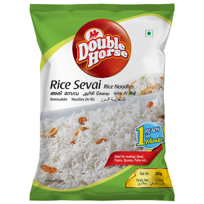Picture of Double Horse Rice Sevai | 200 gm | Pack Of 4 