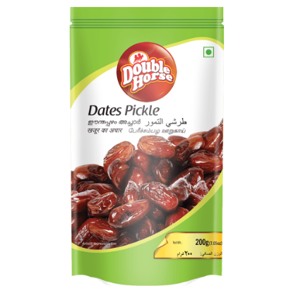 Picture of Double Horse Dates Pickle | 200 gm | Pack Of 3 