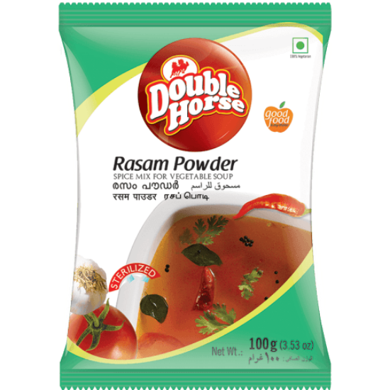 Picture of Double Horse Rasam Powder | 100 gm | Pack of 4