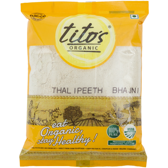Picture of Tito's Organic Thalipeeth Bhajni | 250 gm | Pack Of 5 