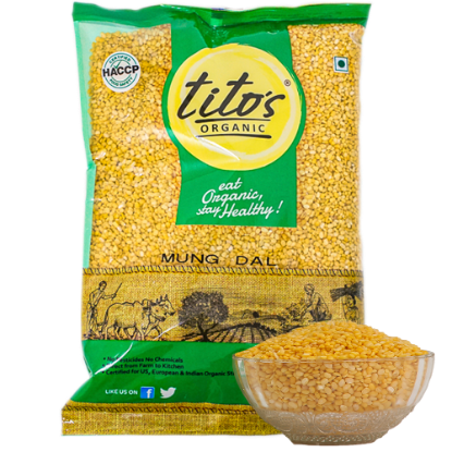 Picture of Tito's Organic Mung Dal | 1 kg 