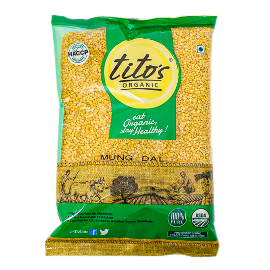 Picture of Tito's Organic Mung Dal | 1 kg 