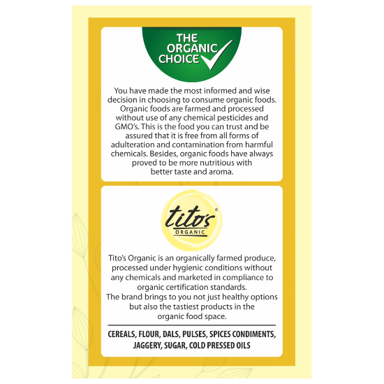 Picture of Tito's Organic Groundnuts | 500 gm | Pack Of  2 