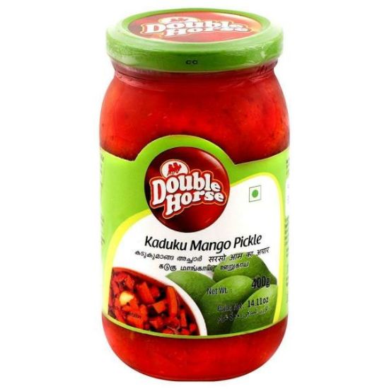 Picture of Double Horse Kaduku Mango Pickle | 400 gm | Pack Of 3 
