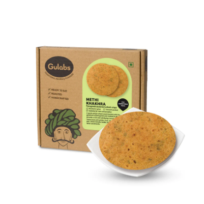 Picture of Gulabs  Methi Khakhra Small | Pack Of 7 