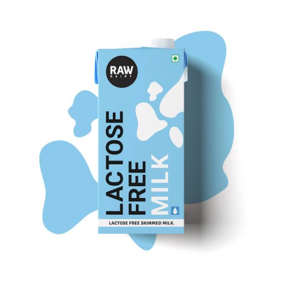 Picture of Raw Pressery Milk Lactose Free Tetra | 1 lit  | Pack Of 2 