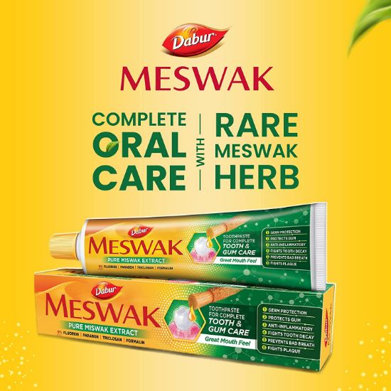 Picture of Dabur Meswak Toothpaste  | 50 gm | Pack Of 4