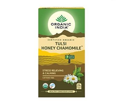 Picture of Organic India Tulsi Honey Chamomile 25 TB | Pack Of 2