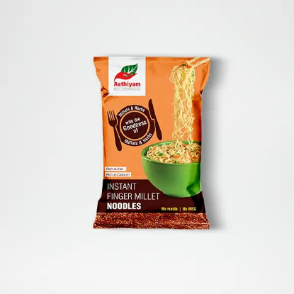 Picture of Aathiyam Finger Millet | Ragi Instant Noodles | 175 Gm | Pack Of 4 