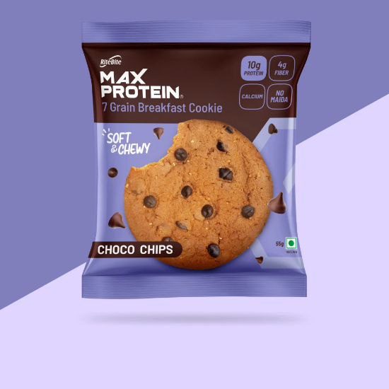 Picture of Rite Bite Max Protein Choco Chips | Pack Of 4