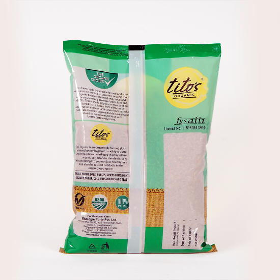 Picture of Tito's Organic Brown Kollam Rice | 1 Kg