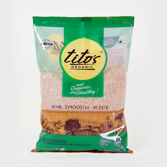 Picture of Tito's Organic Kalimooch Rice  | 1 kg