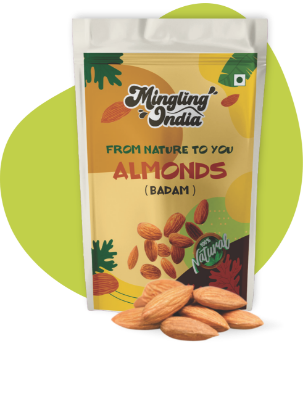 Picture of Mingling India Almonds 250 gm 
