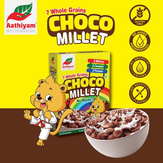 Picture of Aathiyam Choco Millet - No Maida - 175 gm