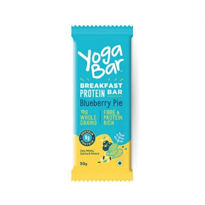 Picture of Yoga Bar Breakfast Bar Blueberry Pie 50 gm  | Pack Of 2