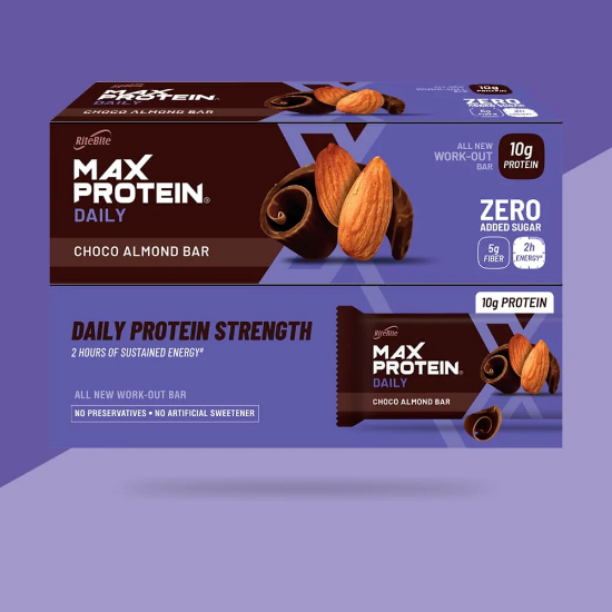Picture of Rite Bite Max Protein Choco Almond  |  50 gm 