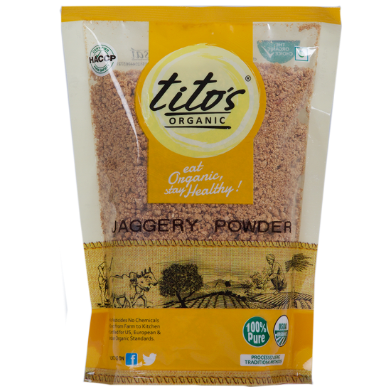 Picture of Tito's Organic Jaggery Powder | 500 gm